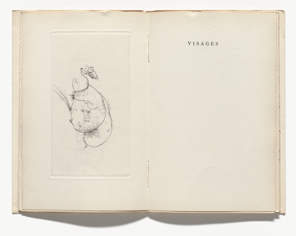 Visage I (plate, page 20) from Visages