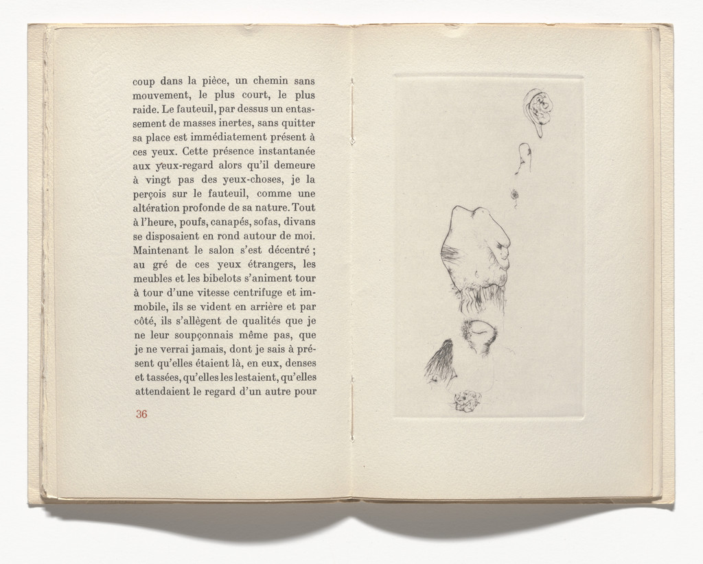 Visage III (plate, page 37) from Visages