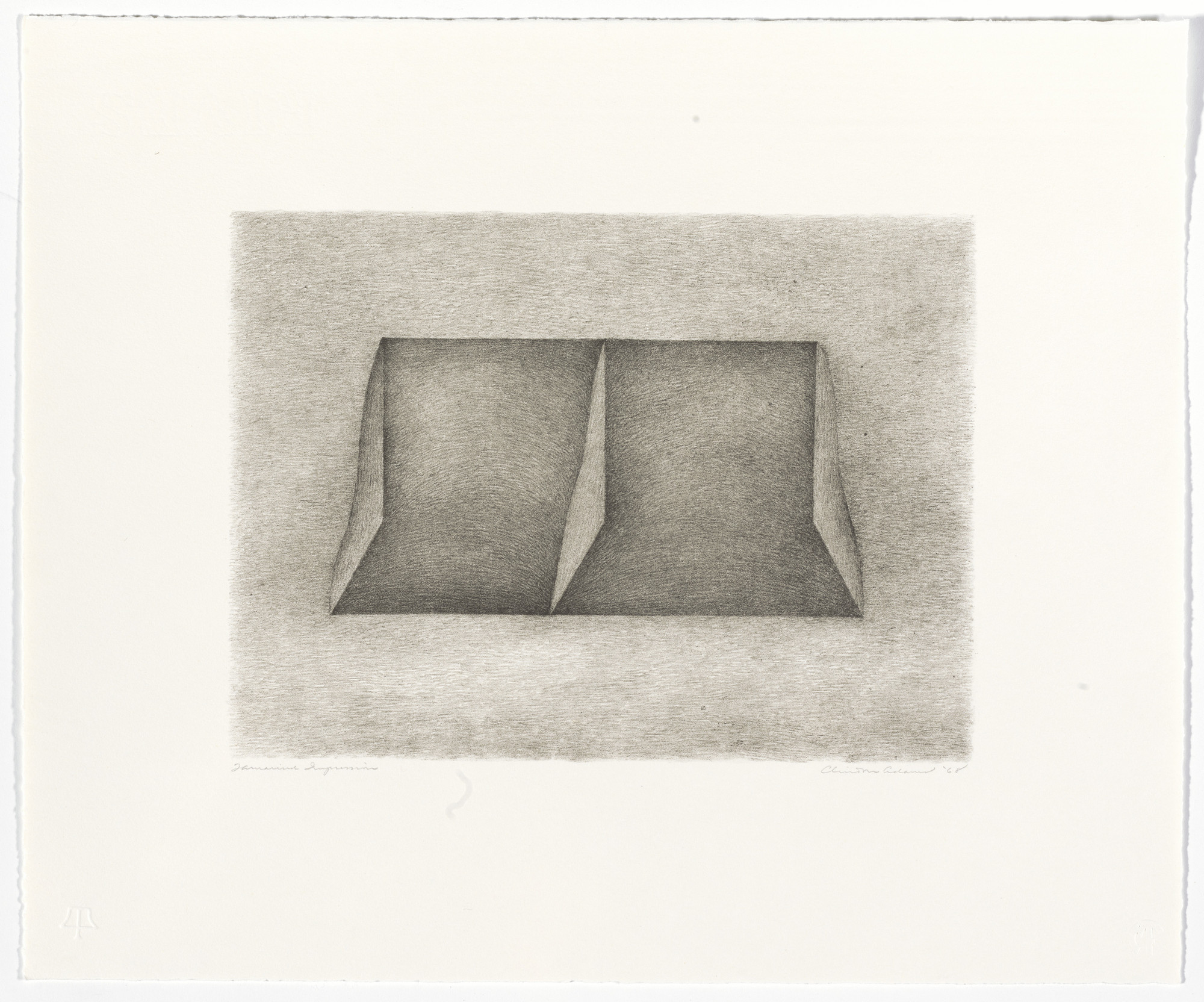 Clinton Adams. Untitled