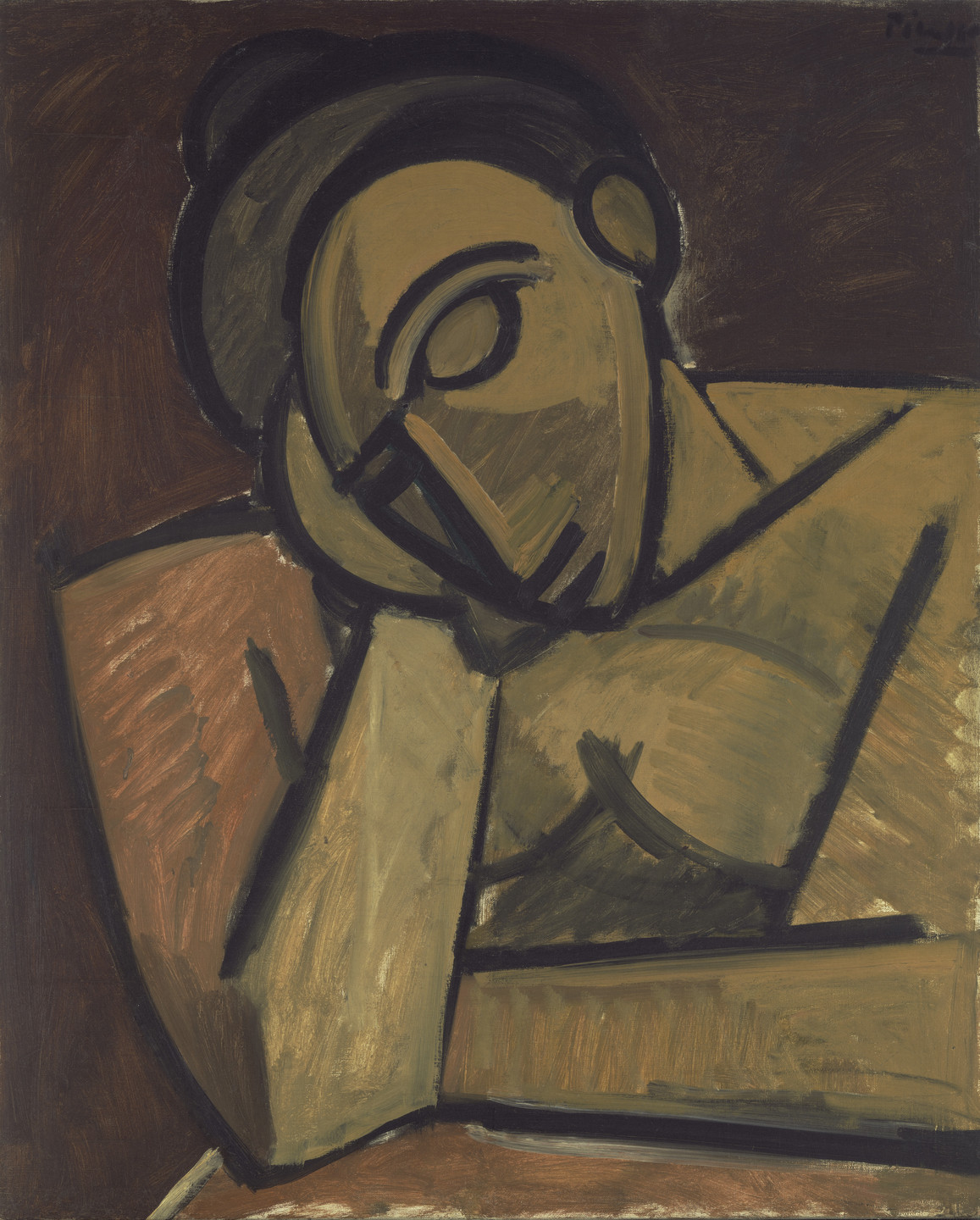 Pablo Picasso. Repose. Paris, spring 1908