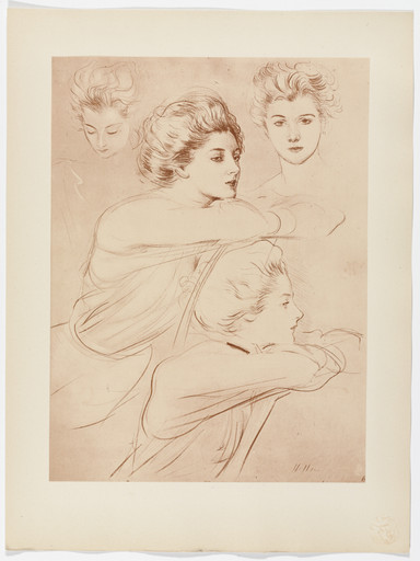 Parisian (Parisienne) from L'Estampe moderne, no. 20