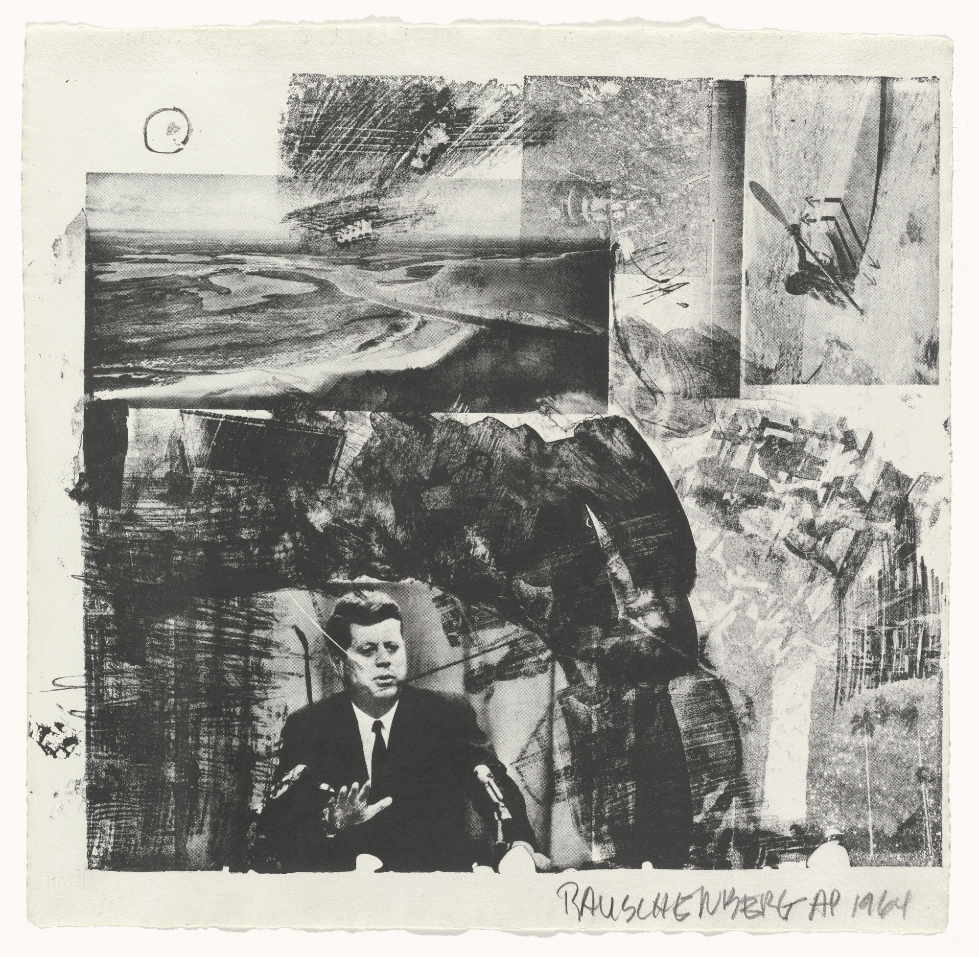Robert Rauschenberg. Ark, supplementary plate for the deluxe