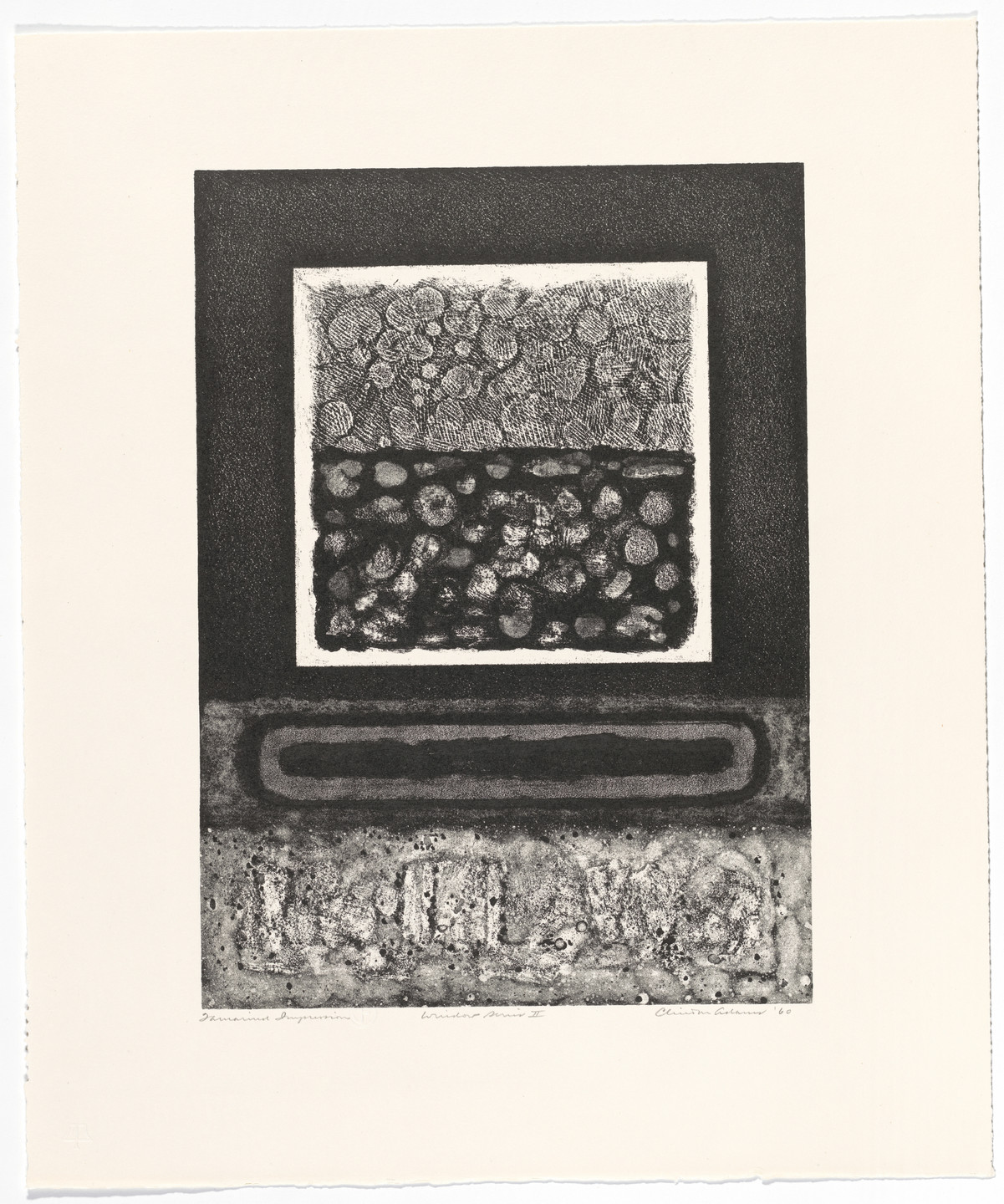Clinton Adams. Window Series II from the portfolio Window Series. 1960