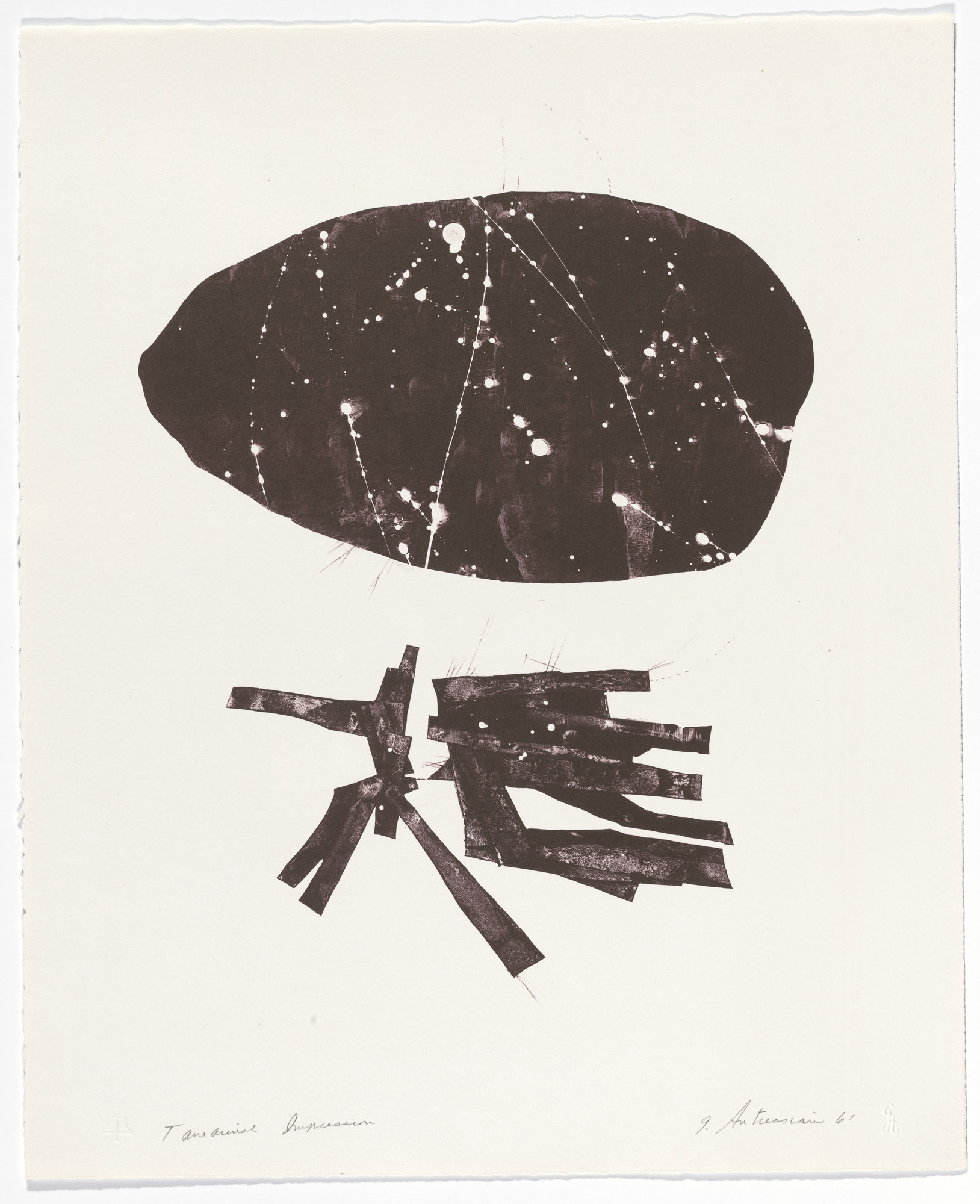 Garo Antreasian. Untitled (Fragments VI)