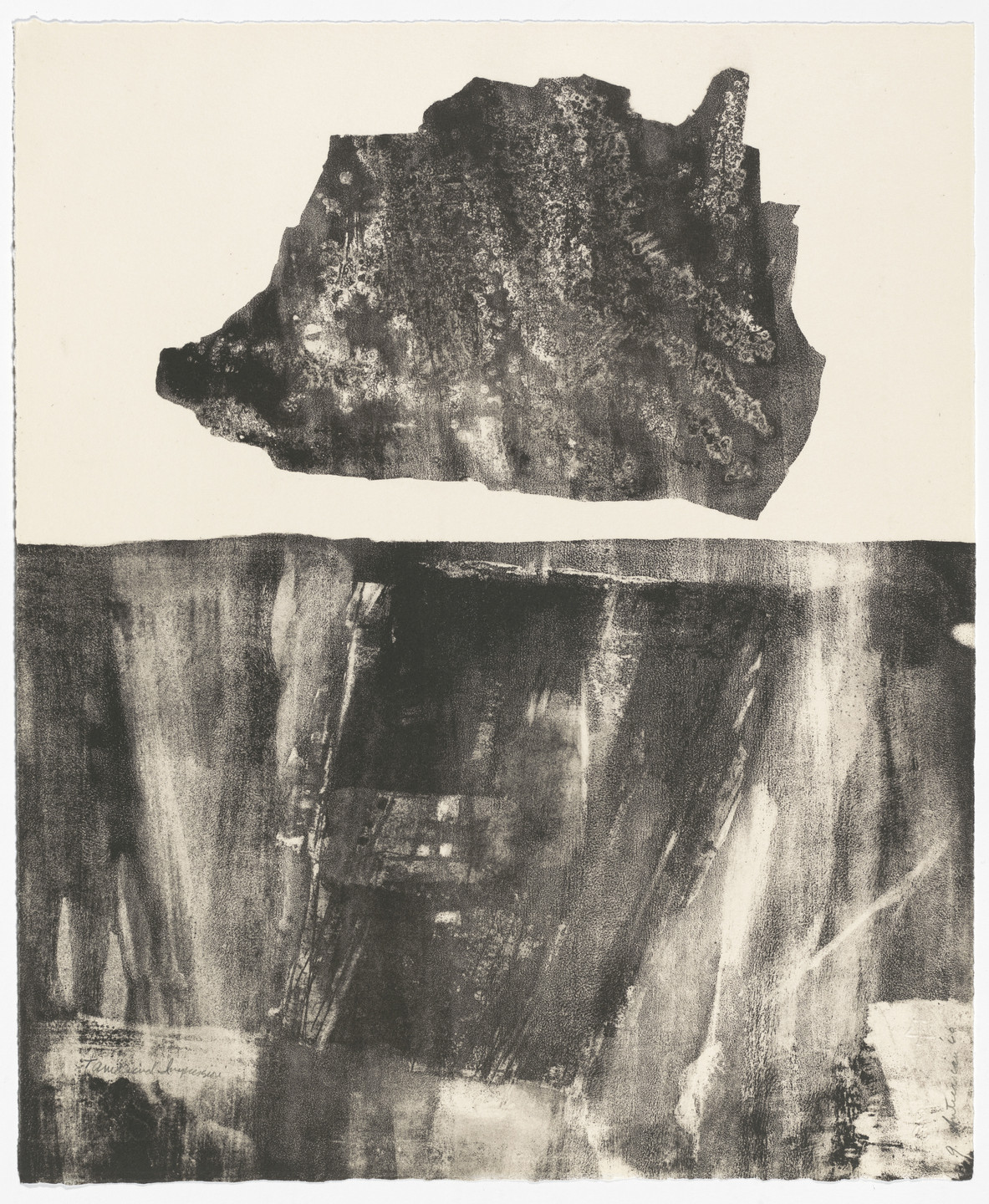 Garo Antreasian. Untitled (Fragments VIII). 1960