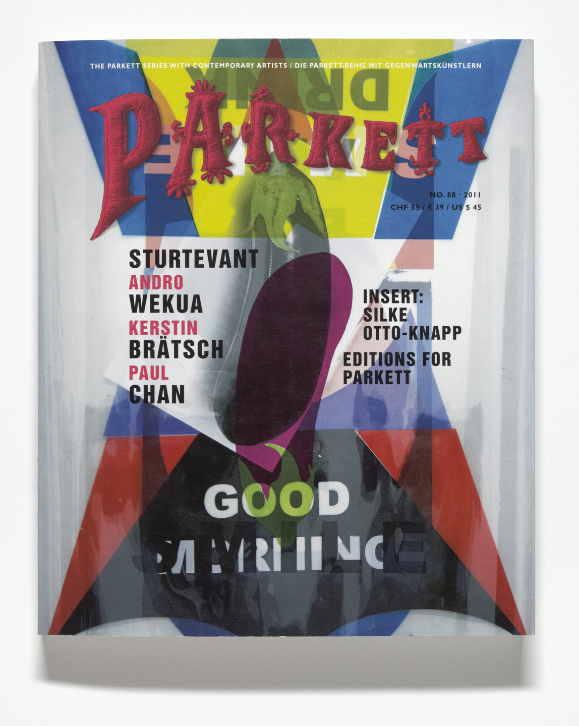 Various Artists, Kerstin Brätsch, Ernst Caramelle, Paul Chan, Silke Otto-Knapp, Sturtevant, Andro Wekua. Parkett no. 88. 2011