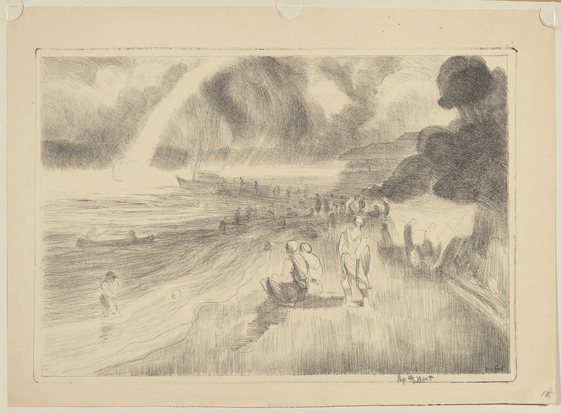 George Overbury (&#34;Pop&#34;) Hart. The Rainbow. 1924