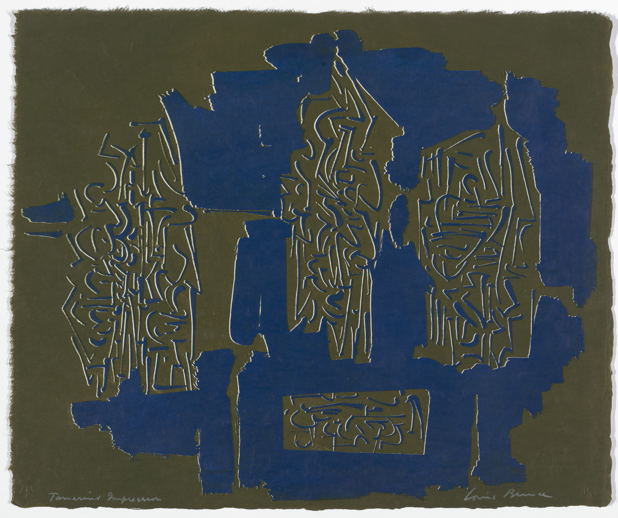 Louis Bunce. Untitled