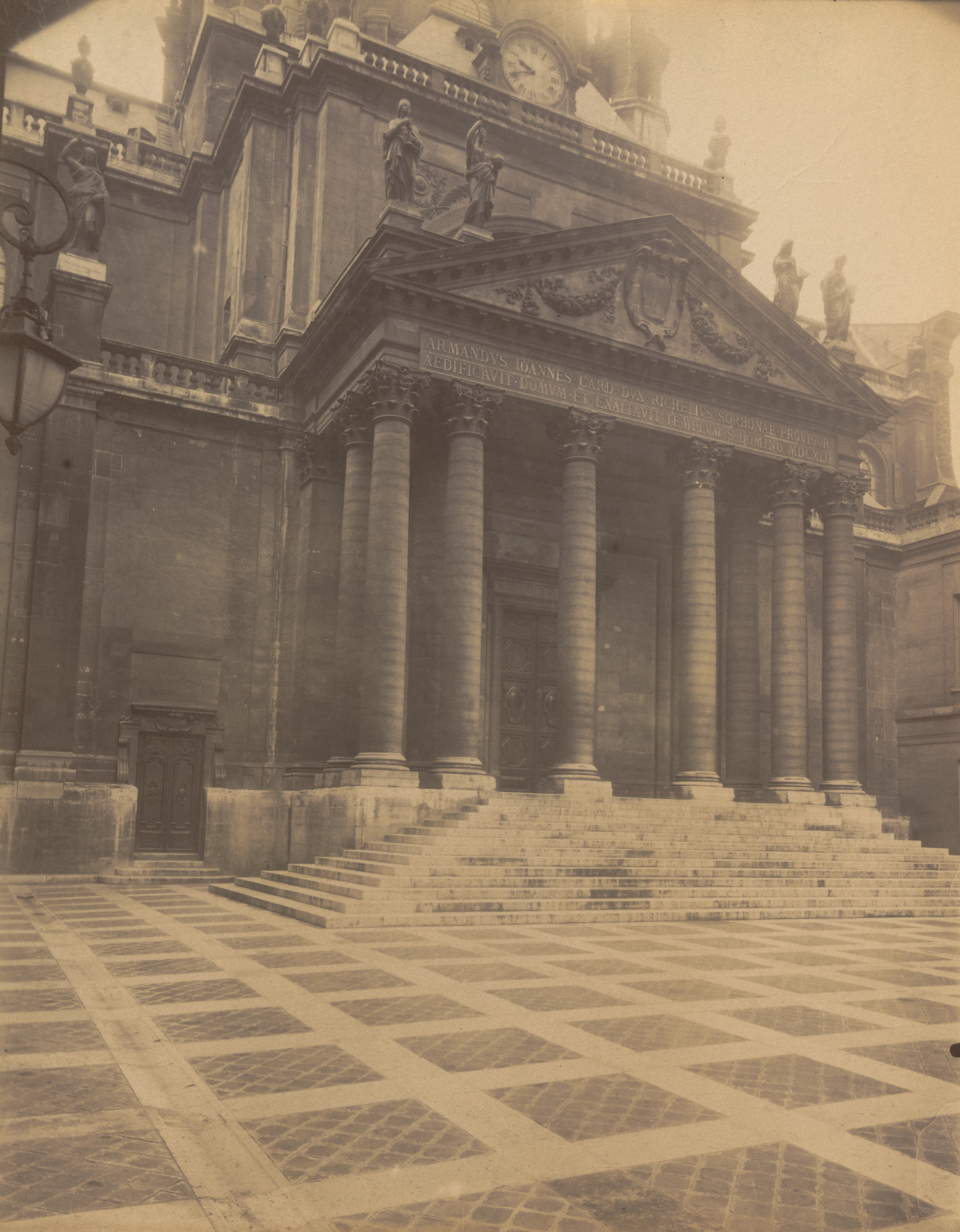 Eugène Atget. La Sorbonne