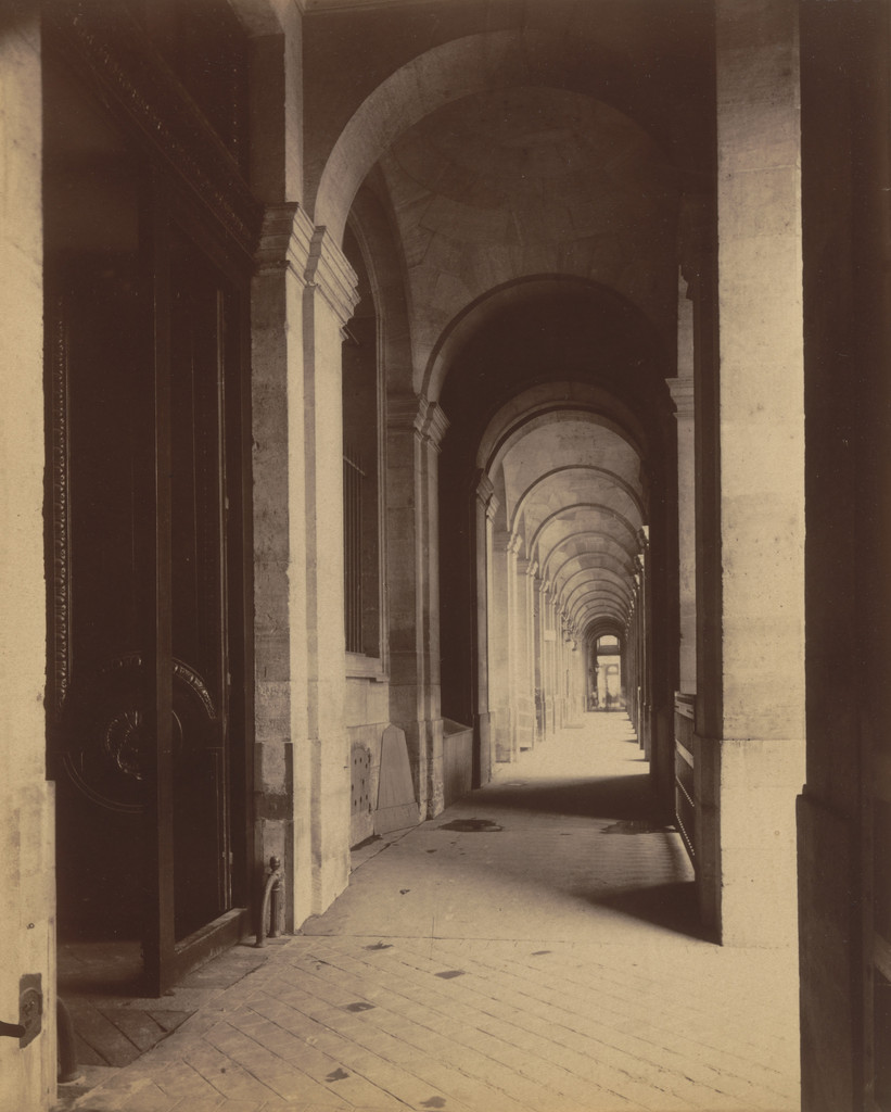 Ancien Hôtel de Crillon,10 Place de la Concorde, Eugène Atget, 1903, Albumen silver print