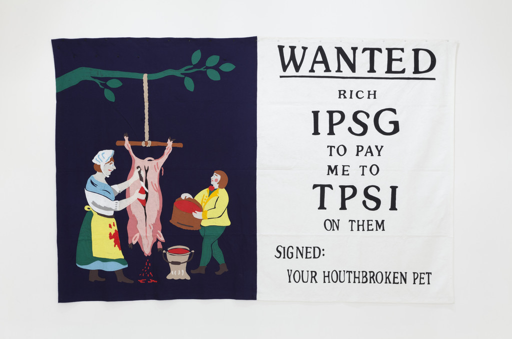 Speech Impediment (from "The John Reed Club"), Mike Kelley, 1991-92
