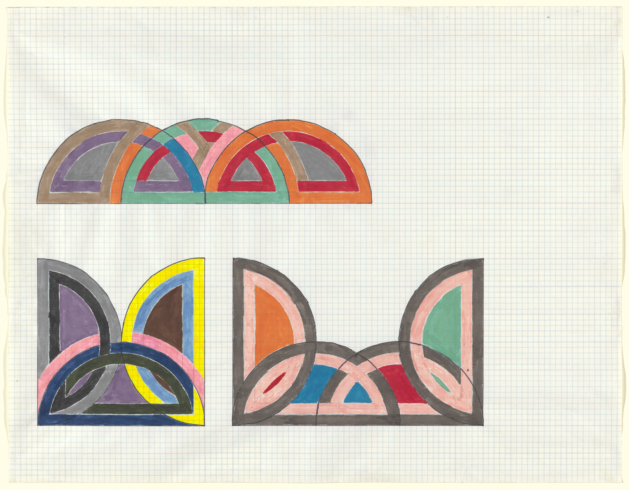 Frank Stella. Untitled