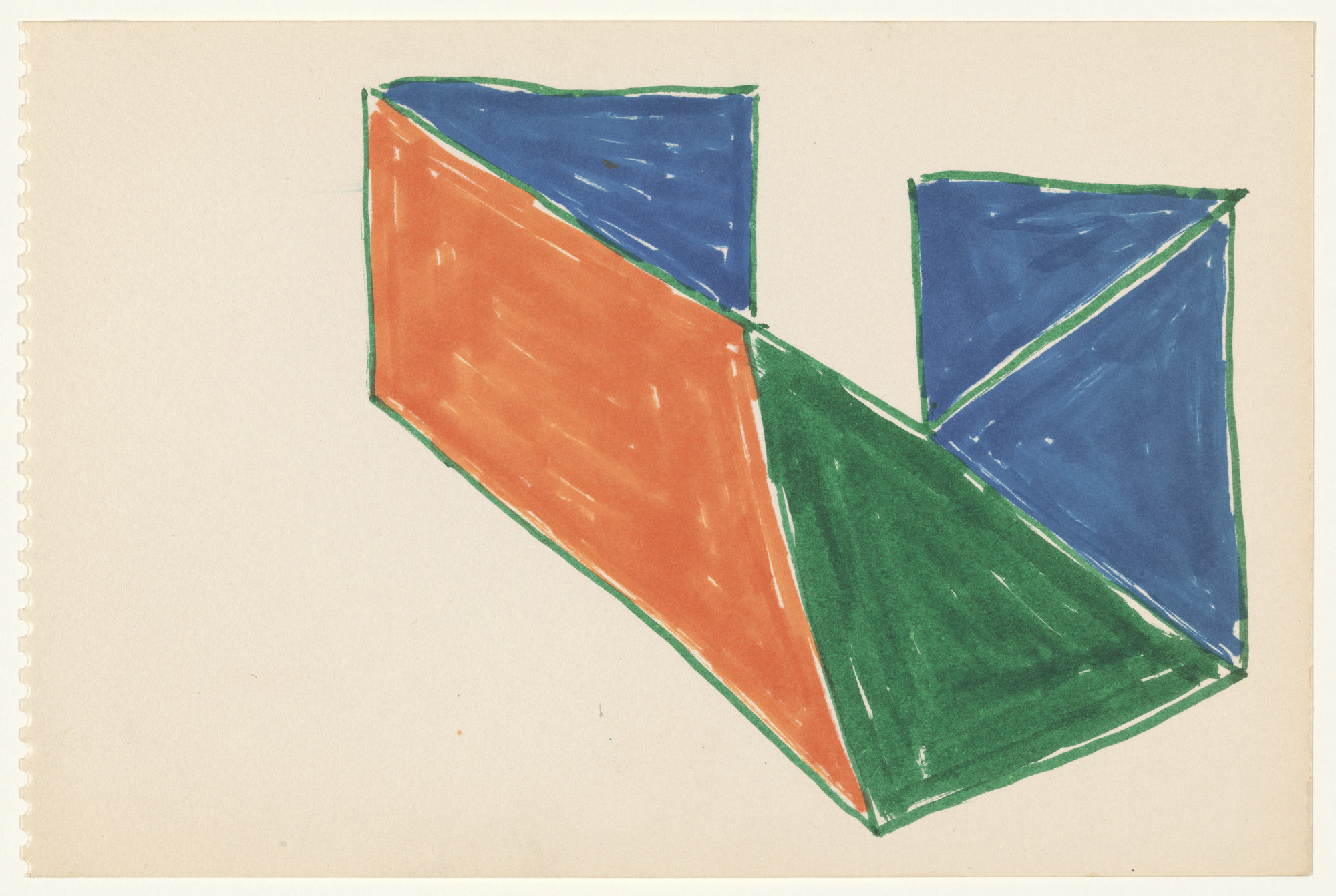 Frank Stella. Untitled. (1963)