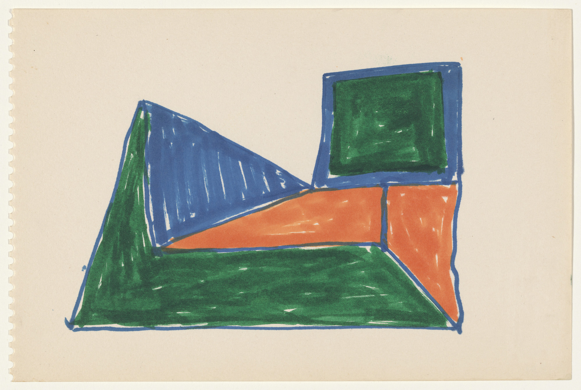 Frank Stella. Untitled. (1963)