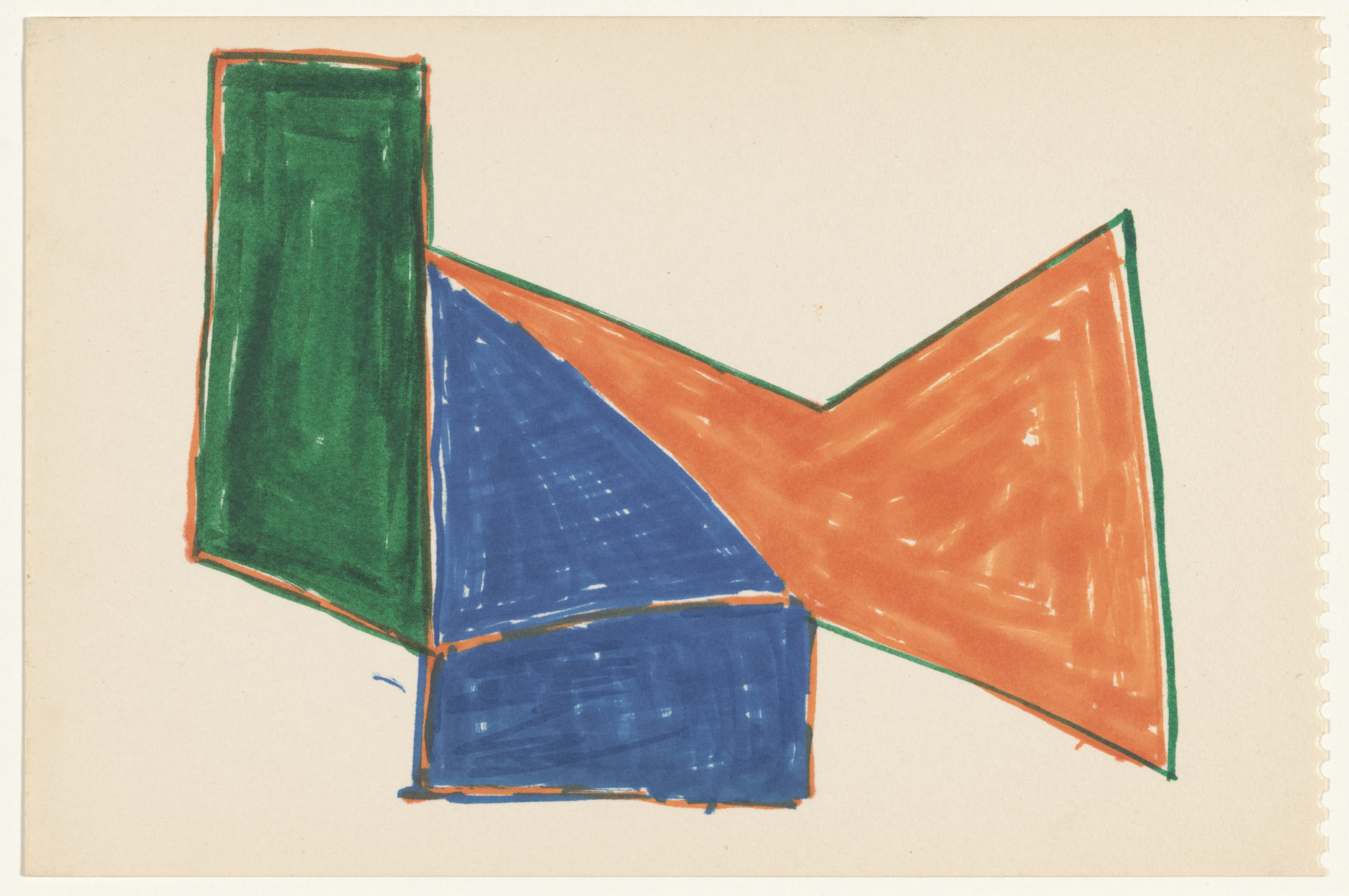 Frank Stella. Untitled. (1963)