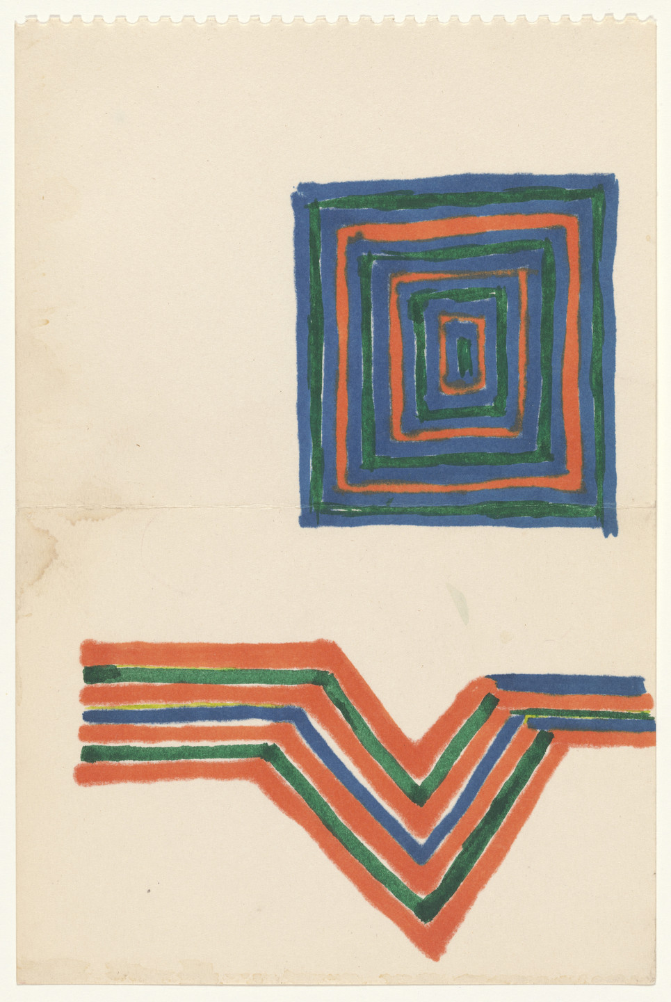 Frank Stella. Untitled. (1963)