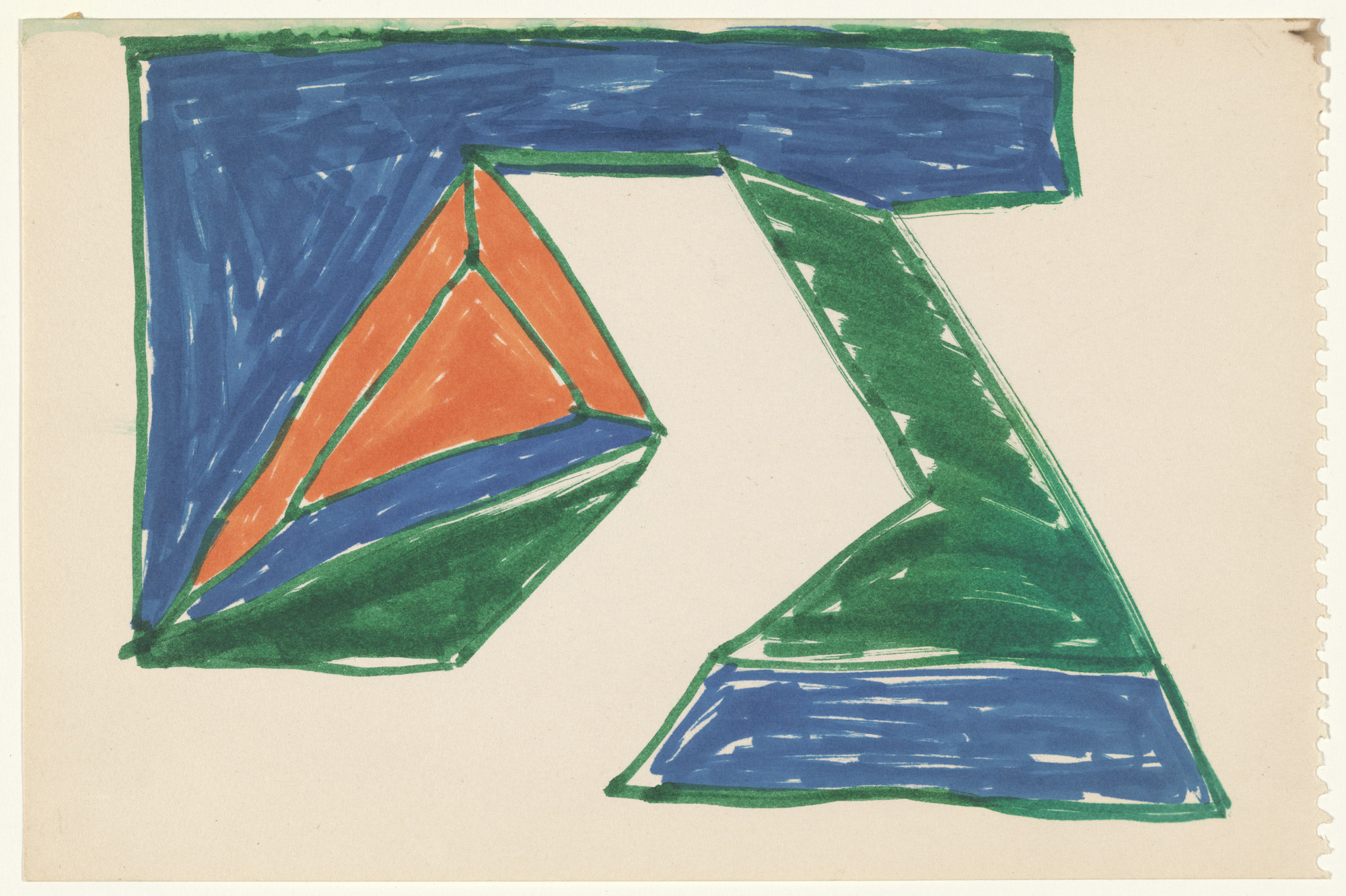 Frank Stella. Untitled