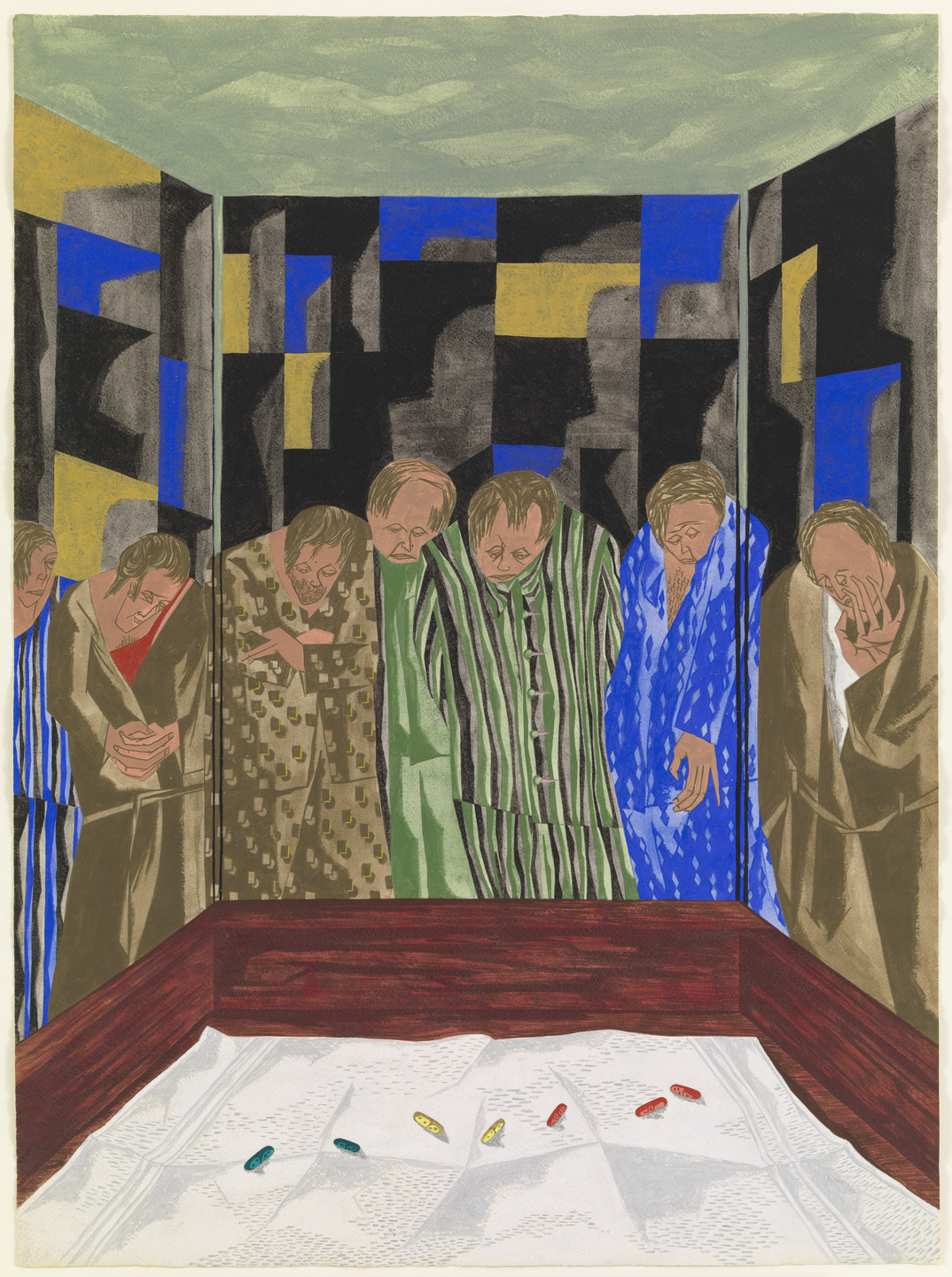 Jacob Lawrence. Sedation. 1950 | MoMA