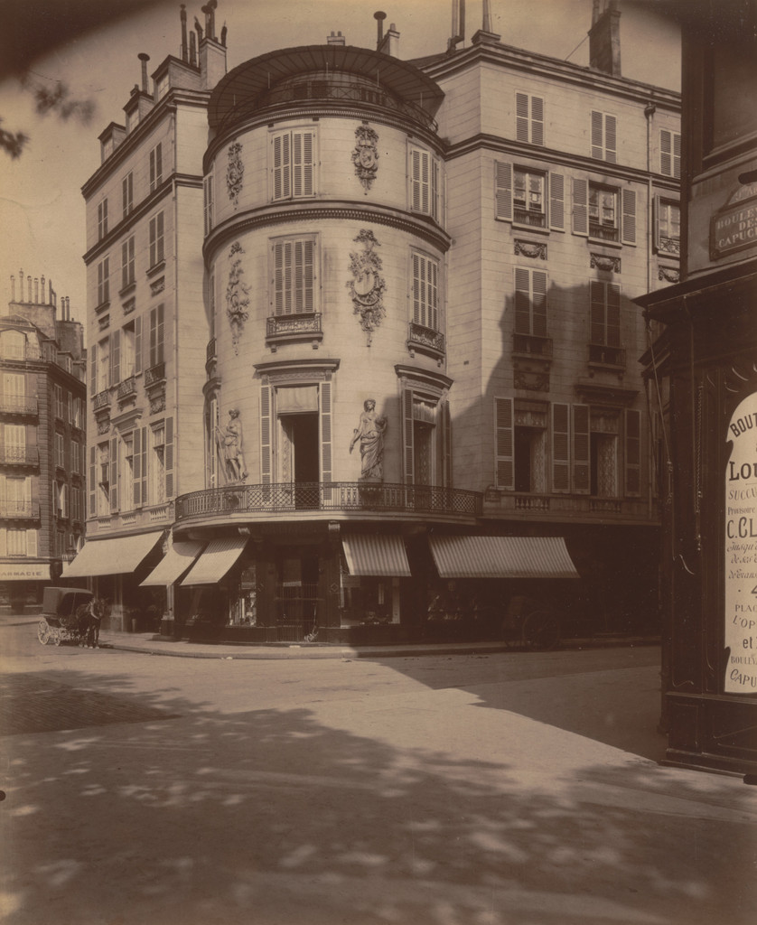 Maison coin Boulevard de la Madeleine et [rue de la] Caumartin