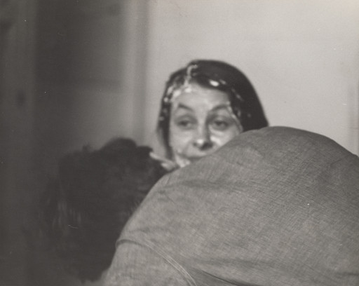 Lick Piece (1962), performed during Fully Guaranteed 12 Fluxus Concerts, Canal Street, New York, May 9, 1964