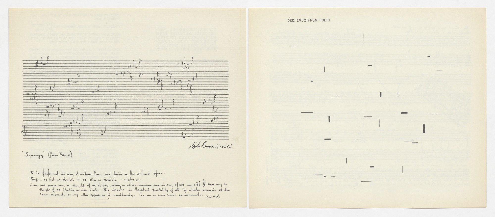 Various Artists, George Brecht, Claus Bremer, Earle Brown, Joseph Byrd, John Cage, Anthony Cox, David Degener, Walter De Maria, Ding Dong, Henry Flynt, Simone Forti, Dick Higgins, Toshi Ichiyanagi, Terry Jennings, Ray Johnson, Jackson Mac Low, Richard Maxfield, Robert Morris, Yoko Ono, Nam June Paik, Terry Riley, Dieter Roth, James Waring, Emmett Williams, Christian Wolff, La Monte Young. An Anthology. 1962
