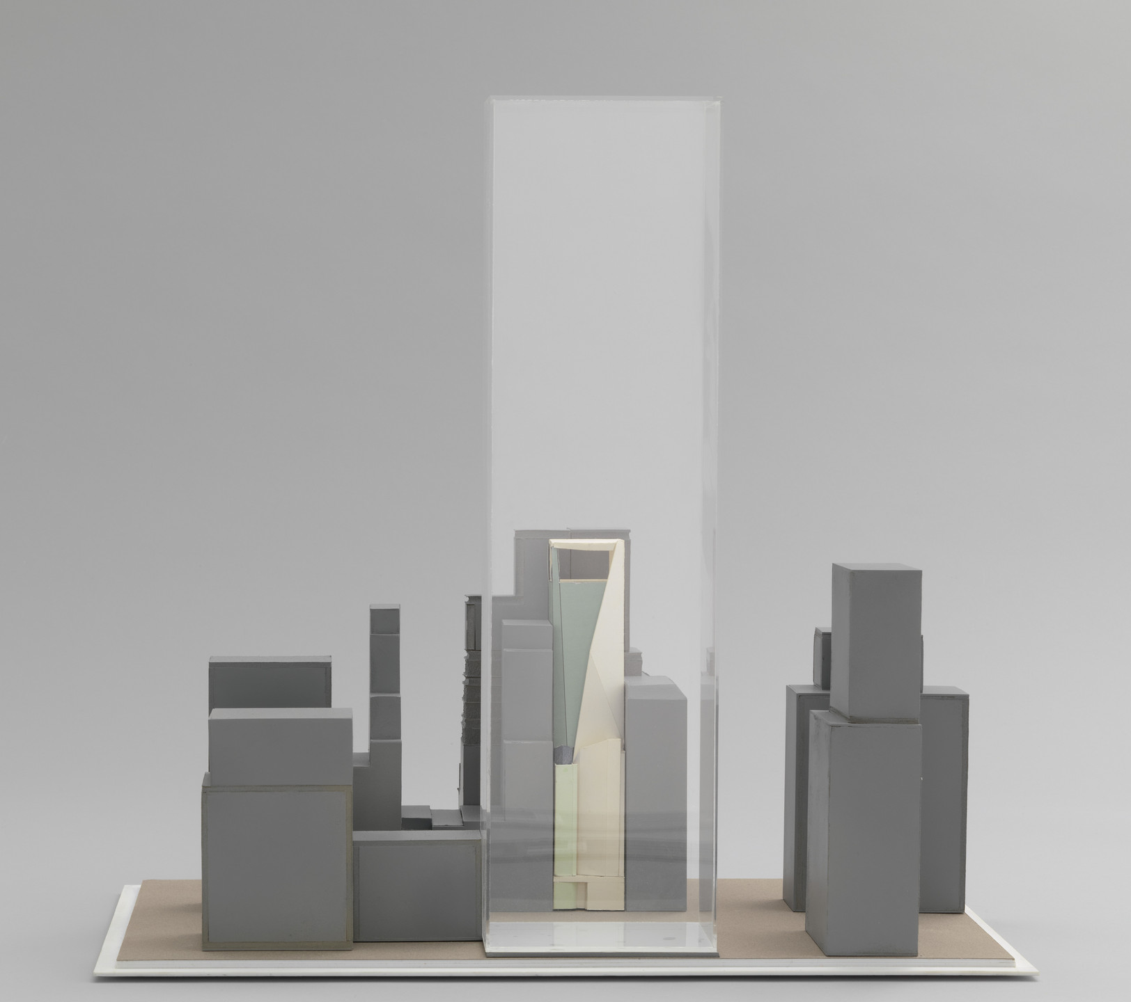 Christian de Portzamparc. LVMH Tower, New York, NY (Site model). 1994-1999