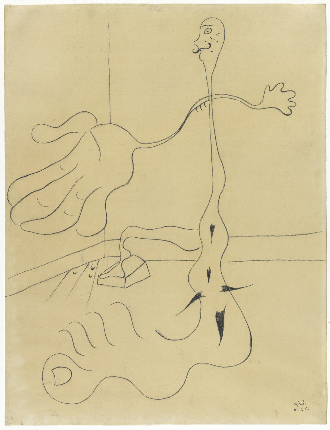 Joan Miró. The Statue. 1926