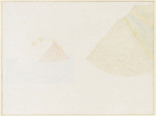 The Three Mountains with the Four Fires Floated on the Blue Sea toward the Green Mountains