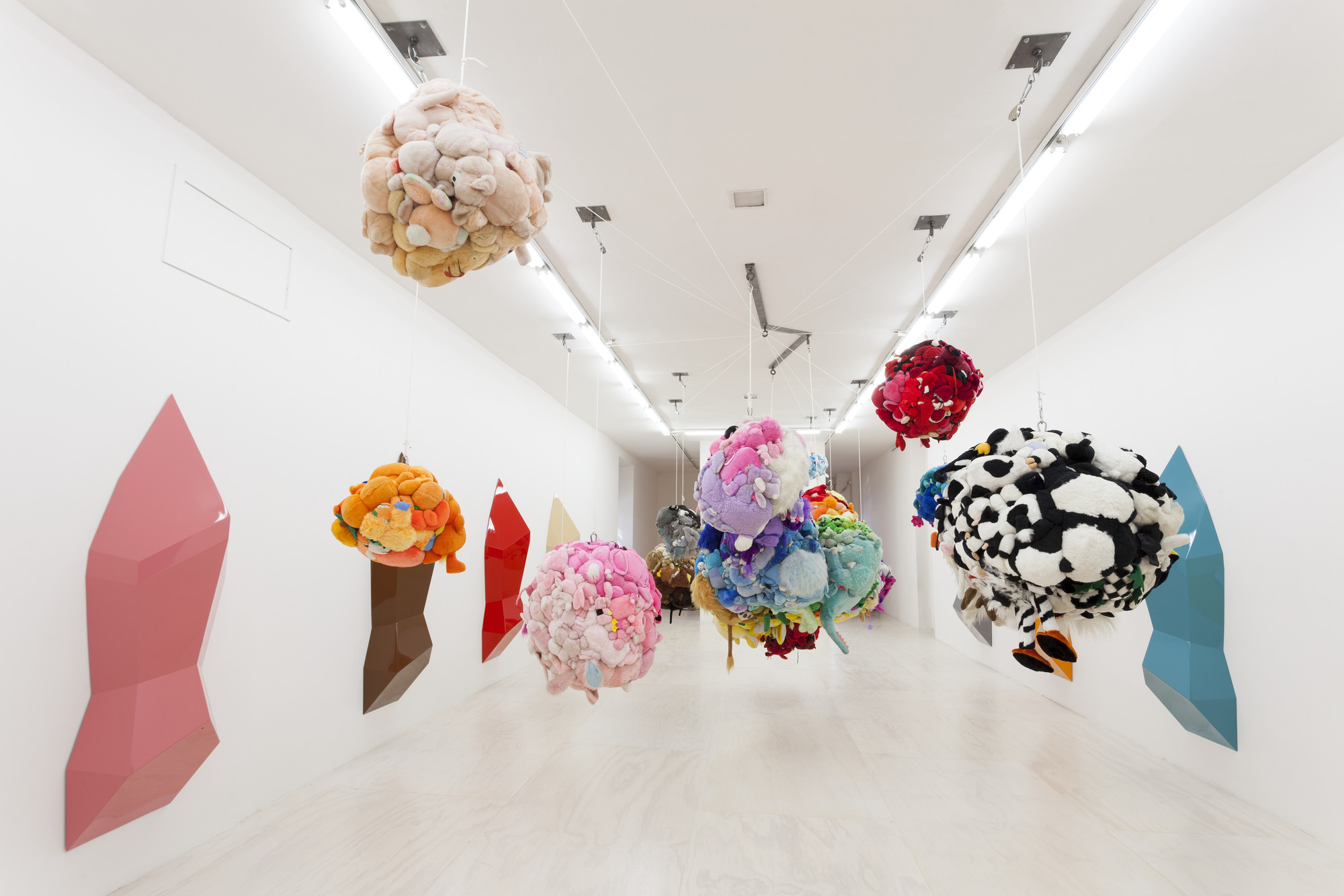 Mike Kelley. Deodorized Central Mass with Satellites. 1991/1999