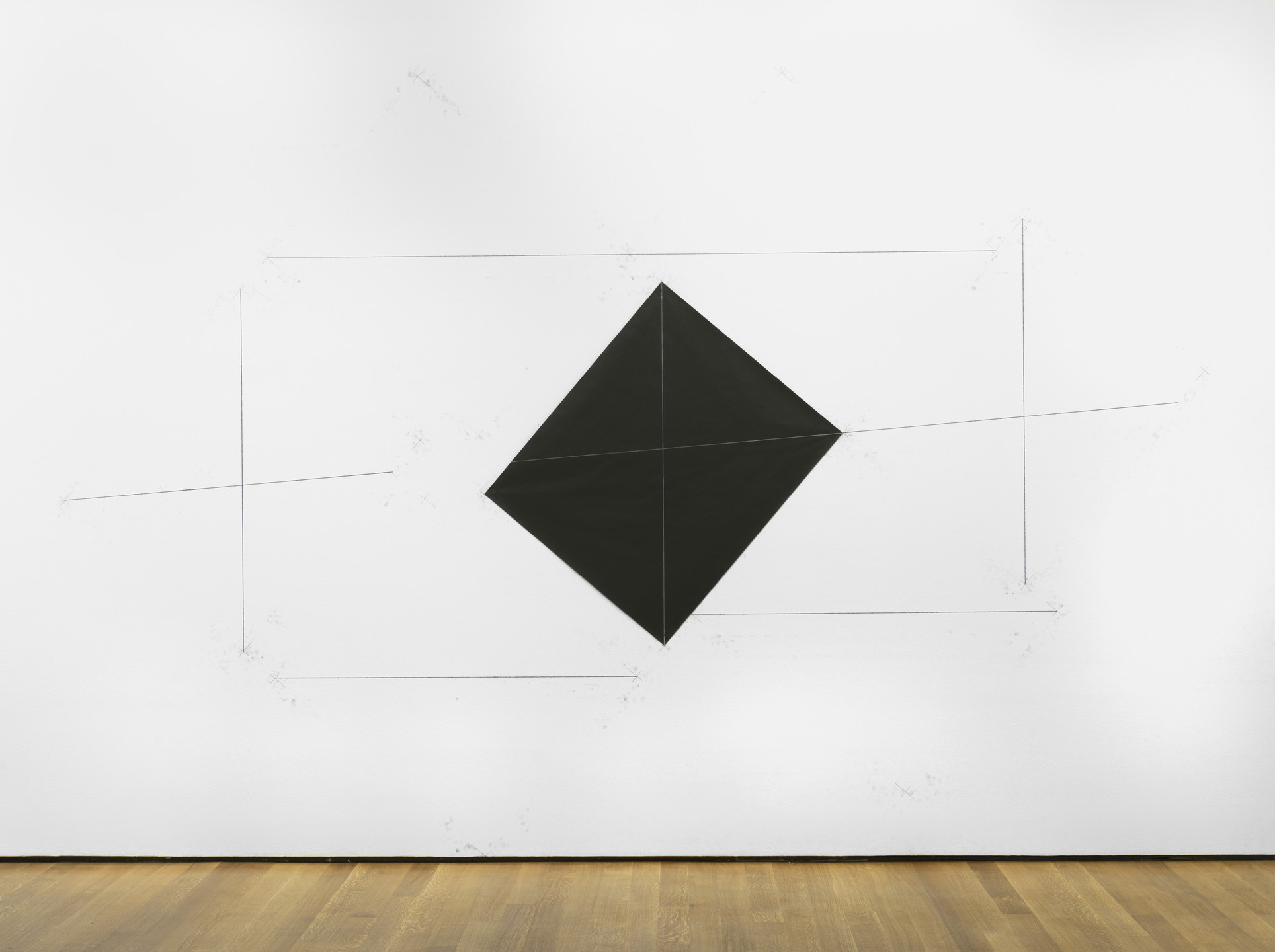 Dorothea Rockburne. Drawing Which Makes Itself: Nesting. 1972