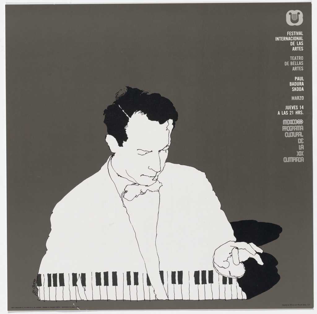 International Festival of the Arts, Paul Badura Skota, Mexico City Cultural Olympics