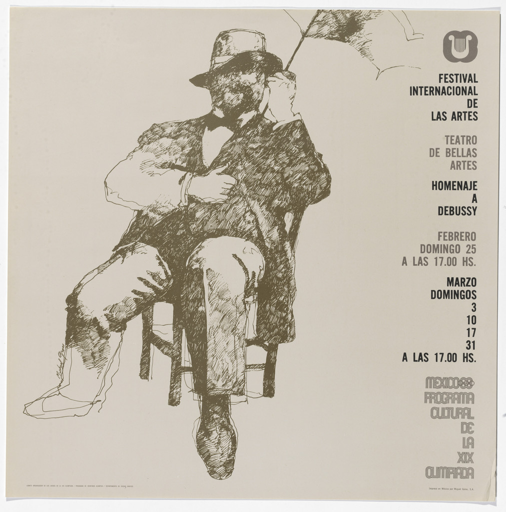 International Festival of the Arts, Homage to Debussy, Mexico City Cultural Olympics