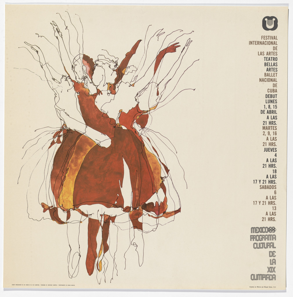 International Festival of the Arts, National Ballet of Cuba, Mexico City Cultural Olympics