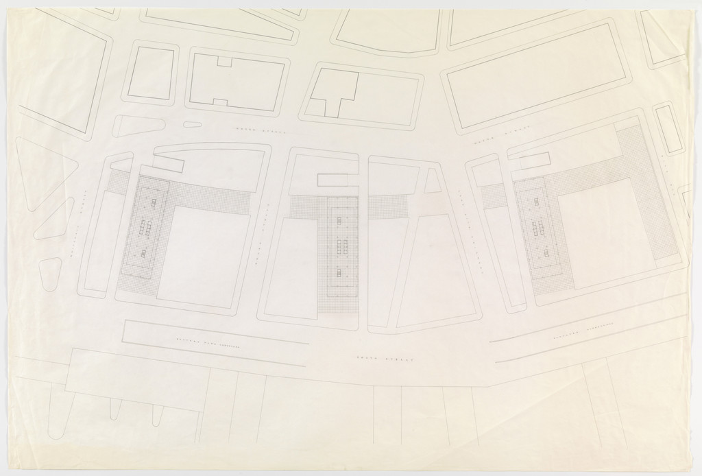 Battery Park Apartment Buildings Project, New York, NY (Site plan)