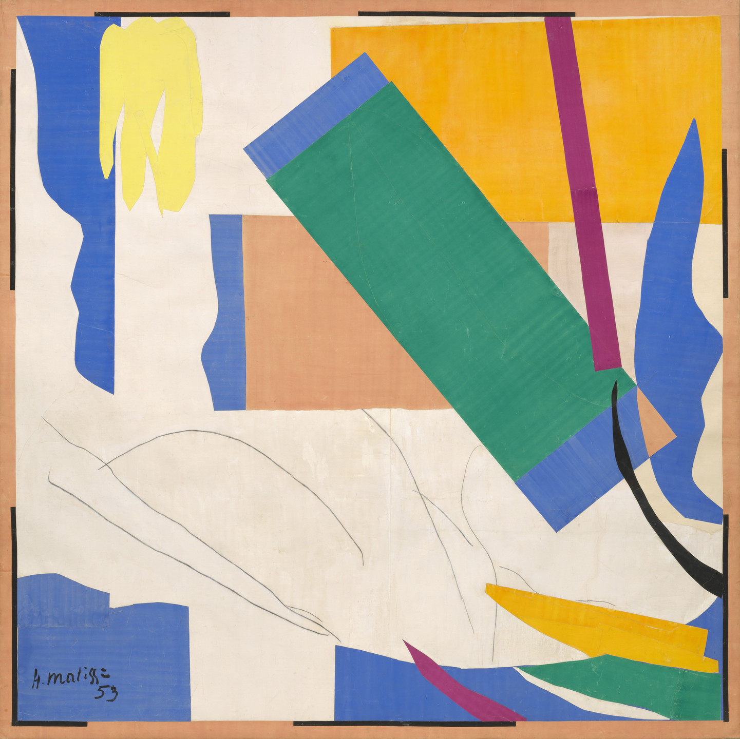 Henri Matisse. Memory of Oceania. Nice-Cimiez, Hôtel Régina, summer 1952-early 1953