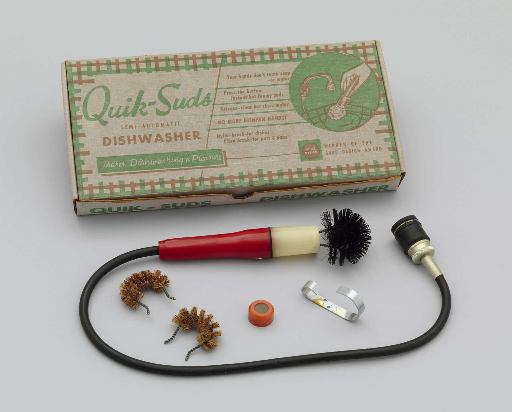 Harold Osrow. Quik-Suds Semi-Automatic Dishwasher. c. 1948