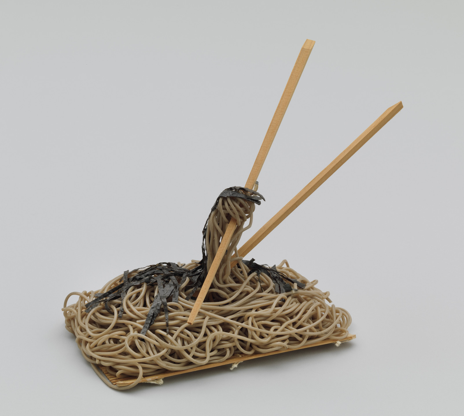 Unknown Japanese Manufacturer, Kappabashi, Tokyo, Japan. Plastic Food "Soba Noodles". c.1975