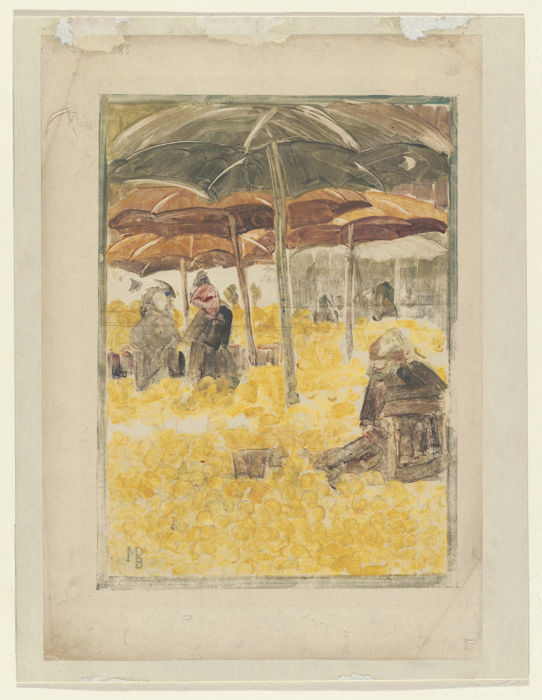Maurice Prendergast. Orange Market. 1900