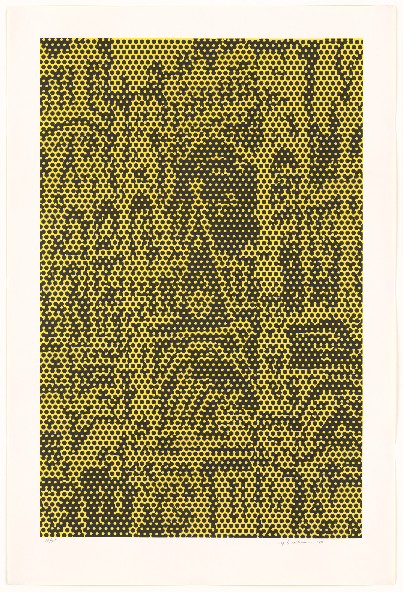 ドイツ　アンティーク　フィギュリン　ライト　フォン シールホルツ Roy Lichtenstein. Cathedral #5 from Cathedral Series. 1969 | MoMA