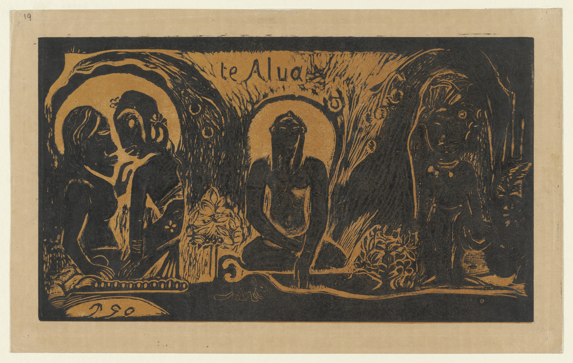 Paul Gauguin. Te Atua (The Gods) from Noa Noa (Fragrant Scent). 1893–94
