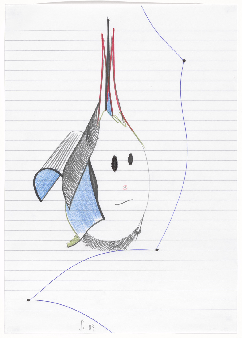 Thomas Scheibitz. Untitled. 2003