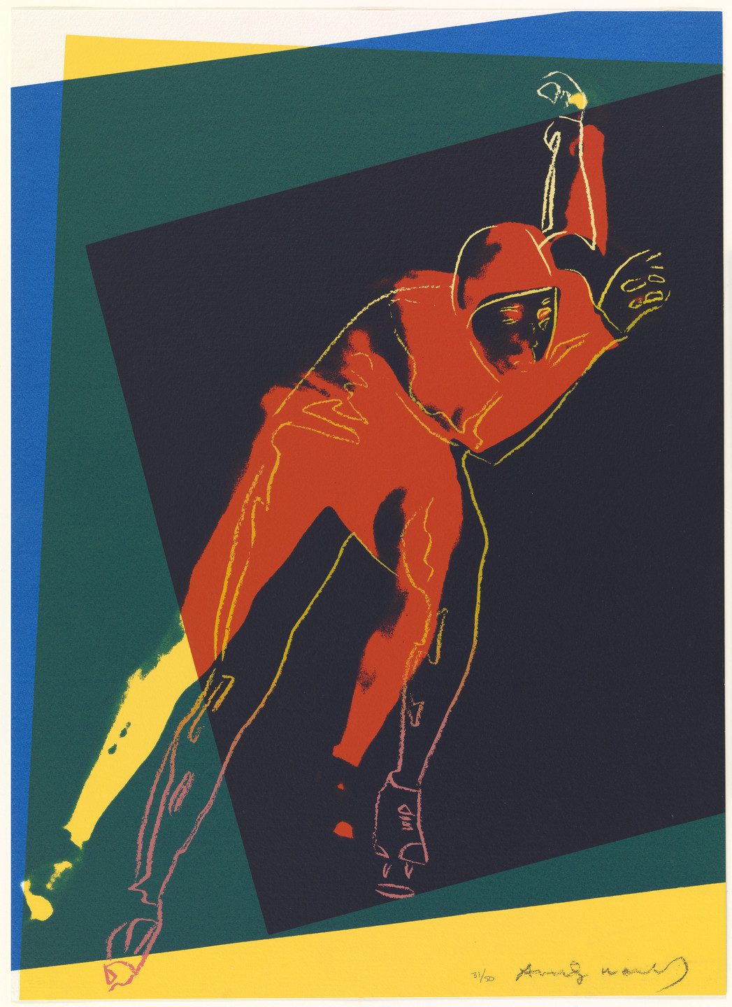 Andy Warhol. Speed Skater. 1983