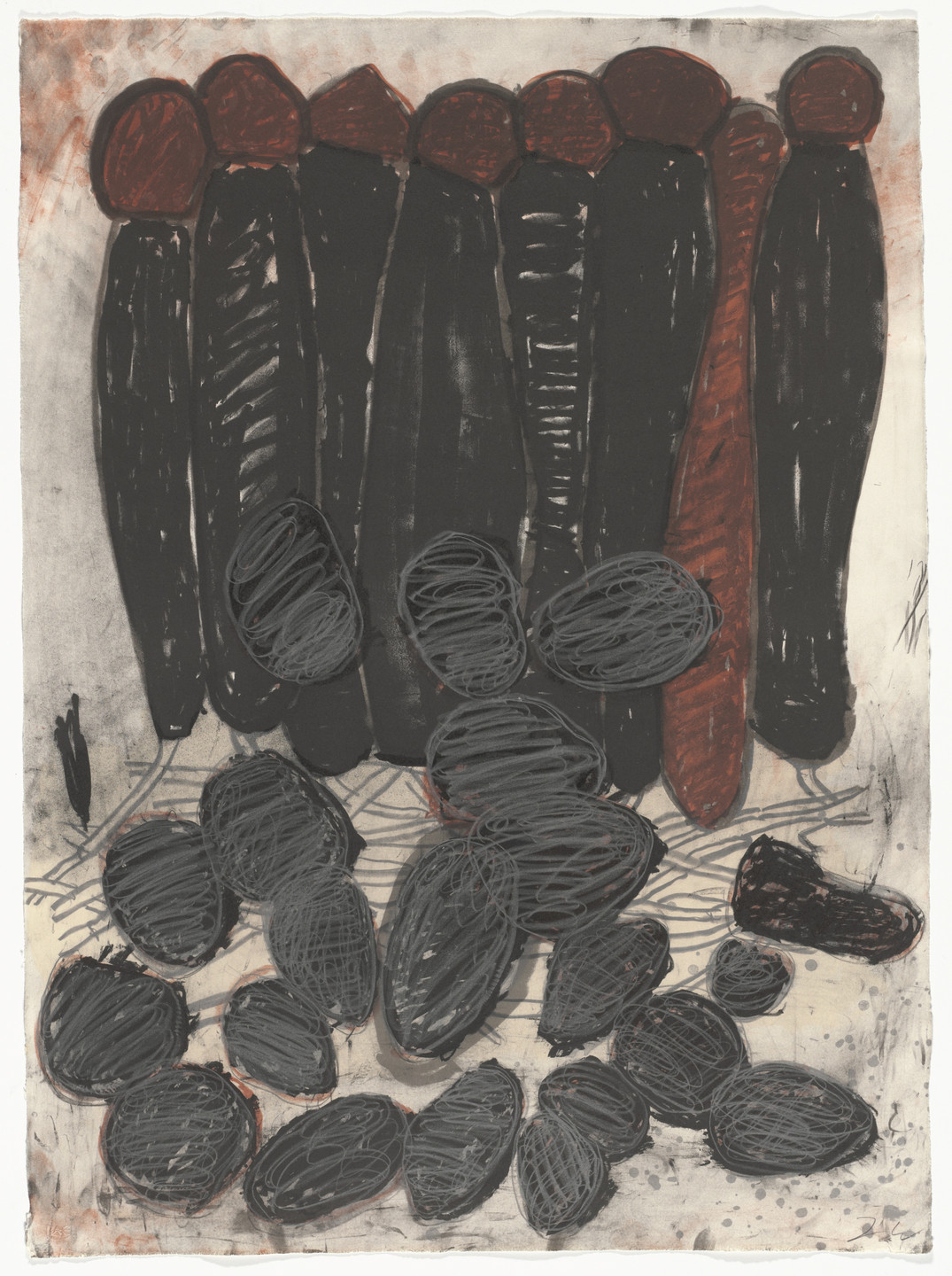 Terry Winters. Six from Folio. (1985-86)