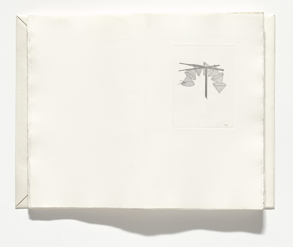 The Sieves or Parasols (plate, page 73) from The Large Glass and Related Works, Vol. 1