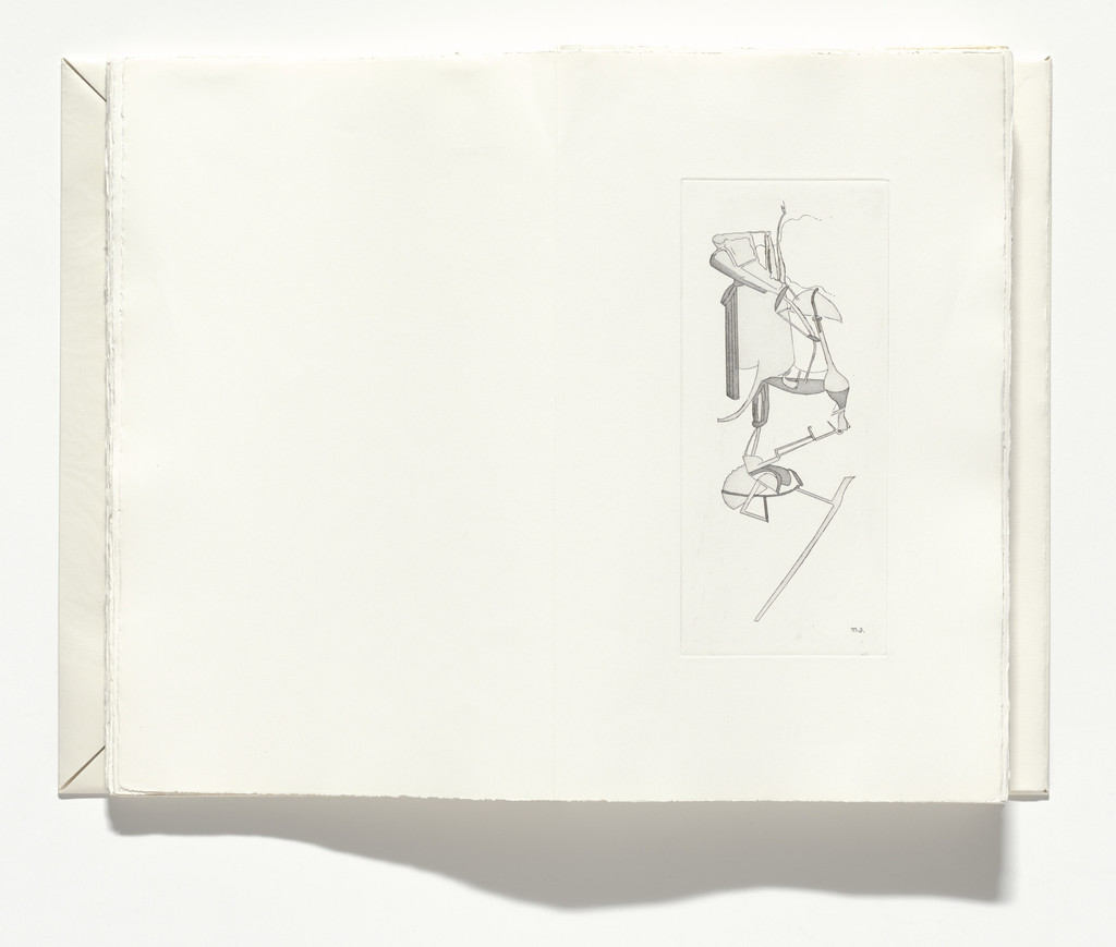 The Bride (plate, page 61) from The Large Glass and Related Works, Vol. 1