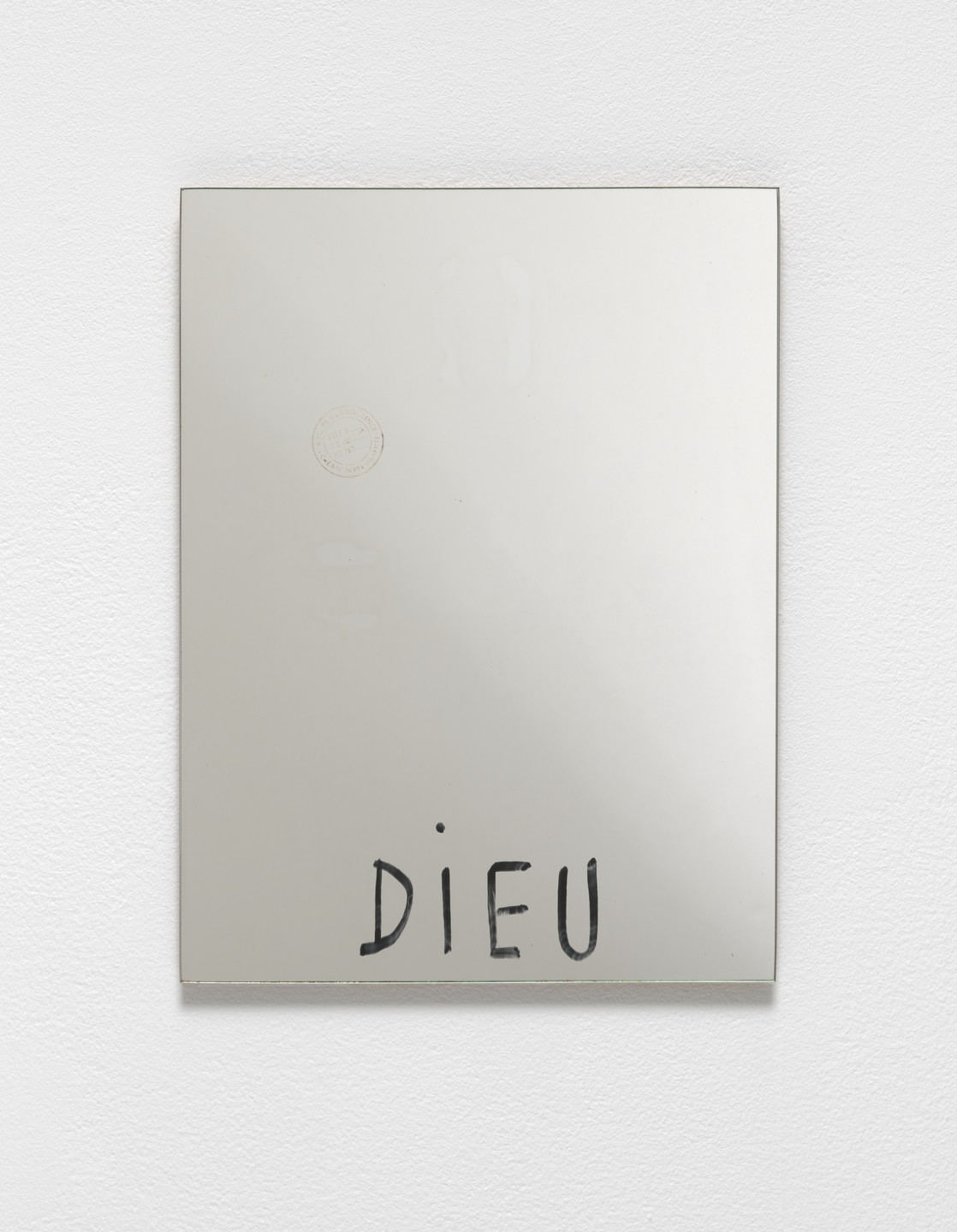 Robert Filliou. God (Dieu). 1970