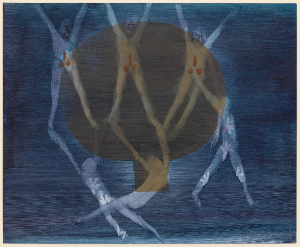 Rite of Spring: Decor study for the ballet