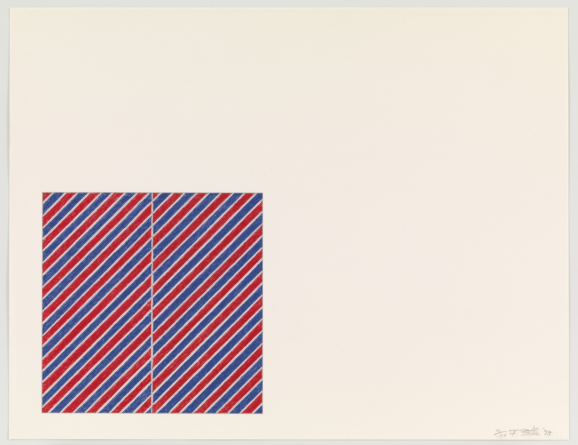 Frank Stella. Tetuan III from For Meyer Schapiro. 1973, published 1974