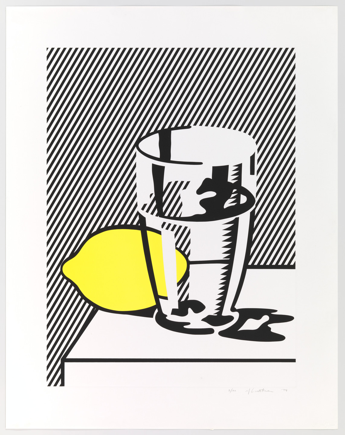 Roy Lichtenstein. Untitled from For Meyer Schapiro. 1974