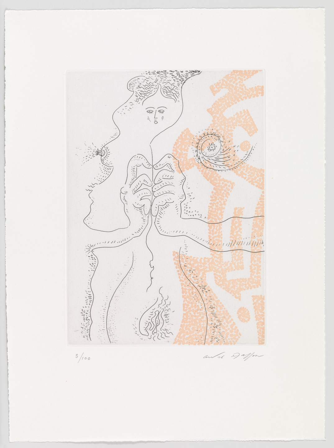 André Masson. Ariadne&#39;s Clew (Le Fil d&#39;Ariane) from For Meyer Schapiro. 1973, published 1974